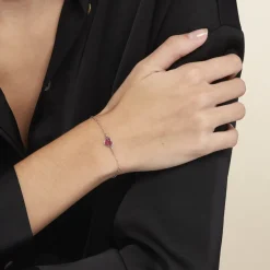 Bracelet Lara Argent Blanc-Histoire d'Or Online