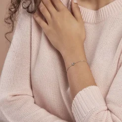 Bracelet Leandra Argent Blanc-Histoire d'Or Sale