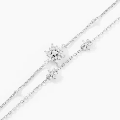 Bracelet Leila Argent Blanc Oxyde De Zirconium-Histoire d'Or Sale