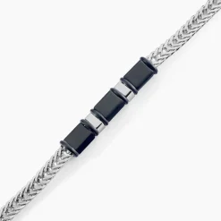 Histoire d'Or Bracelet Leonard Acier Bicolore