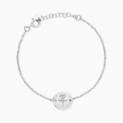 Histoire d'Or Bracelet Leonello Argent Oxydes De Zirconium