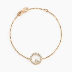 Bracelet Lila Plaqué Or Jaune Oxyde De Zirconium-Histoire d'Or Discount