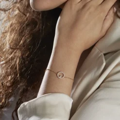 Bracelet Lila Plaqué Or Jaune Oxyde De Zirconium-Histoire d'Or Discount