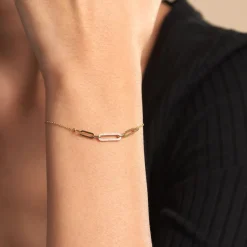 Bracelet Link Or Jaune-Histoire d'Or Discount