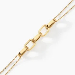 Bracelet Linkora Or Jaune-Histoire d'Or New