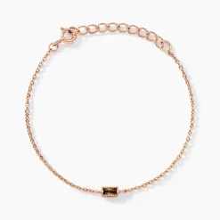 Histoire d'Or Bracelet Lipa Argent Rose Oxyde De Zirconium