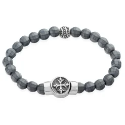 JOURDAN Bracelet Lisanne Acier Blanc