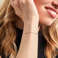 Histoire d'Or Bracelet Look At Me Or Jaune Oxyde De Zirconium Spinelle