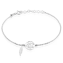 Bracelet Lorelle Argent Blanc-Histoire d'Or