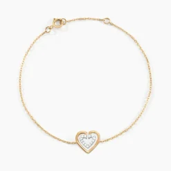 Bracelet Love Is In The Air Or Jaune Oxyde De Zirconium-Histoire d'Or Best
