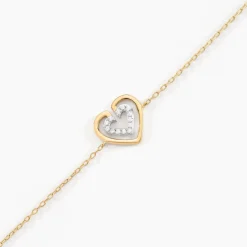 Bracelet Love Is In The Air Or Jaune Oxyde De Zirconium-Histoire d'Or Best