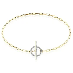 Histoire d'Or Bracelet Loved One Or Jaune Diamant