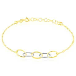 Histoire d'Or Bracelet Lucette Or Bicolore