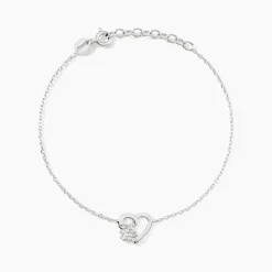 Bracelet Lucianna Argent Blanc Oxyde De Zirconium-Histoire d'Or Outlet