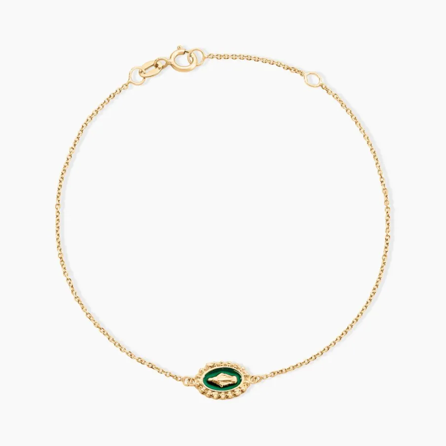 Histoire d'Or Bracelet Lueur Coloree Or Jaune