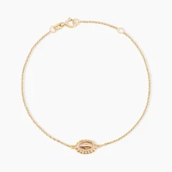 Bracelet Lueur Coloree Or Jaune-Histoire d'Or Outlet