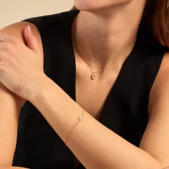 Bracelet Lueur Coloree Or Jaune-Histoire d'Or Outlet