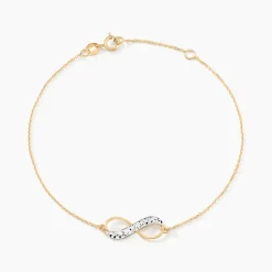 Histoire d'Or Bracelet Lyana Infini Diamante Or Jaune