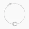 Histoire d'Or Bracelet Magou Argent Blanc Oxyde De Zirconium