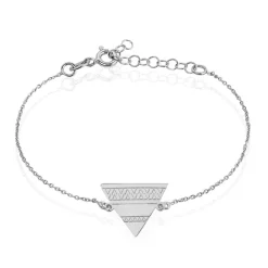 Bracelet Mahala Argent Blanc-Histoire d'Or Sale