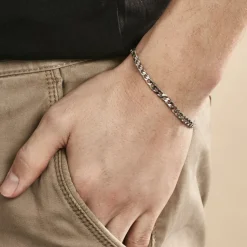 Histoire d'Or Bracelet Maille Argent Casper