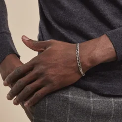 Bracelet Maille Argent Nazima-Histoire d'Or Best