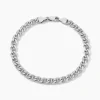 Bracelet Maille Argent Piato-Histoire d'Or Sale