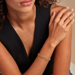 Bracelet Maille Jocky Or Jaune-Histoire d'Or Best