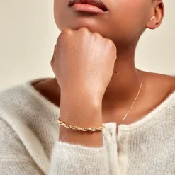 Histoire d'Or Bracelet Maille Jodie Or Jaune