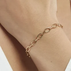 Histoire d'Or Bracelet Maille Or Jaune Crepinia