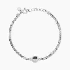 Bracelet Makana Argent Blanc-Histoire d'Or