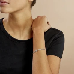 Bracelet Makana Argent Blanc-Histoire d'Or