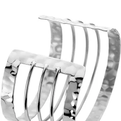 Bracelet Manchette Cambria Acier Blanc-Histoire d'Or Sale