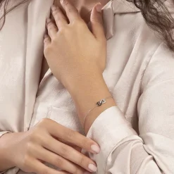 Histoire d'Or Bracelet Marcella Argent Blanc Oxyde De Zirconium