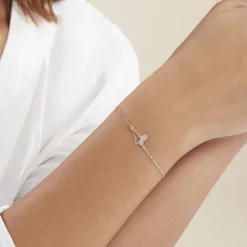 Histoire d'Or Bracelet Maria Argent Blanc