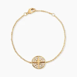 Bracelet Maria-carmen Plaqué Or Jaune Oxyde De Zirconium-Histoire d'Or Best