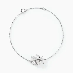 Bracelet Marquis Or Blanc Oxyde De Zirconium-Histoire d'Or Clearance