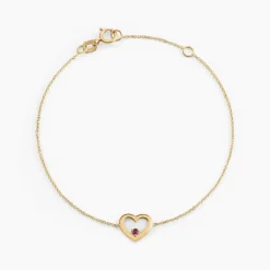 Bracelet Martella Or Jaune Rubis-Histoire d'Or