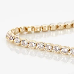 Bracelet Maryannick Plaqué Or Jaune Oxyde De Zirconium-Histoire d'Or Clearance