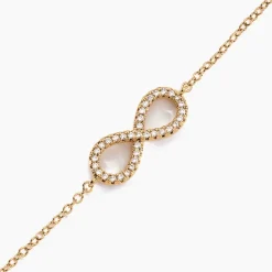 Histoire d'Or Bracelet Merane Plaqué Or Jaune Oxyde De Zirconium