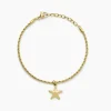 Bracelet Mermaid Acier Jaune-Histoire d'Or Outlet