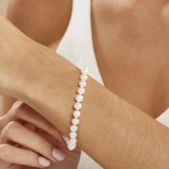 Bracelet Merrane Or Jaune Perle De Culture-Histoire d'Or Best