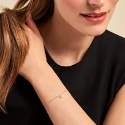 Histoire d'Or Bracelet Meyline Argent Blanc Oxyde De Zirconium