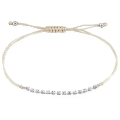 Histoire d'Or Bracelet Miguyae Argent Blanc Oxyde De Zirconium