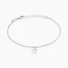 Bracelet Mikaelle Argent Blanc-Histoire d'Or Hot