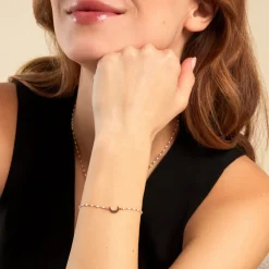 Histoire d'Or Bracelet Mimosa Argent Rose