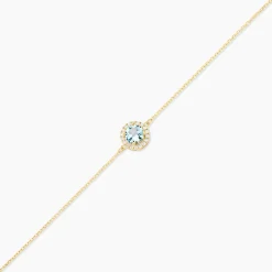 Histoire d'Or Bracelet Munira Or Jaune Topaze Oxyde De Zirconium