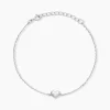 Bracelet Mylie Argent Blanc Oxyde De Zirconium-Histoire d'Or Discount