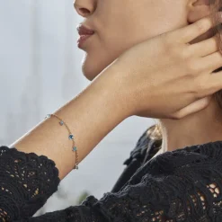 Bracelet Myosothis Plaqué Or Pierres-Histoire d'Or Best