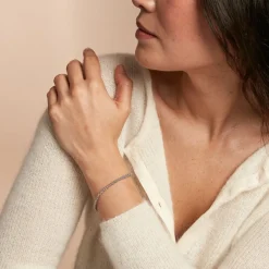 Histoire d'Or Bracelet Nahila Argent Blanc